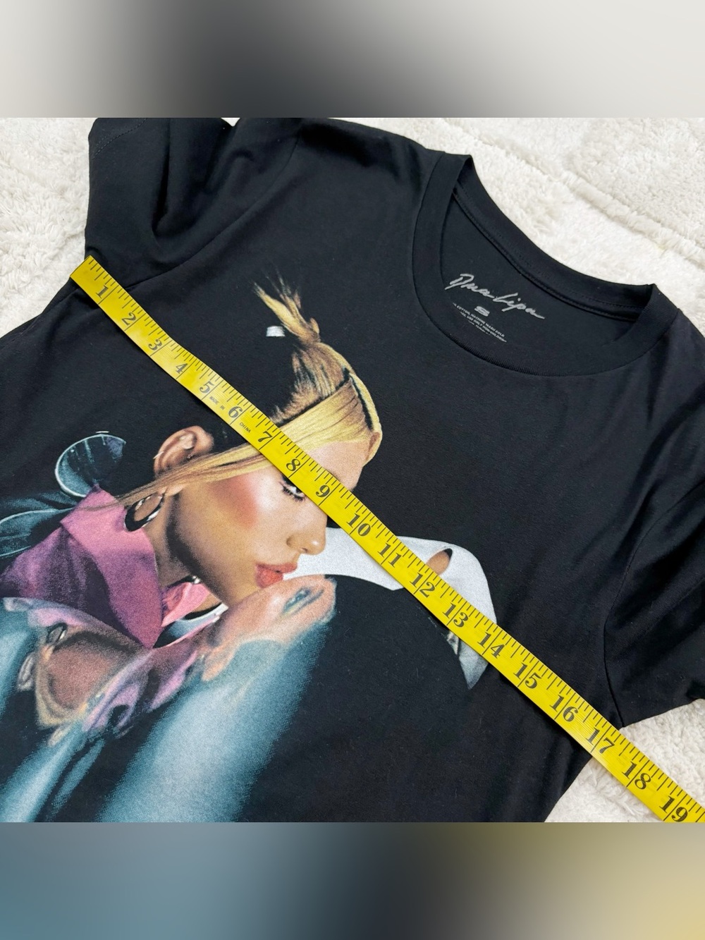 Dua Lipa Future Nostalgia Tour Tee Small - Picture 9 of 9